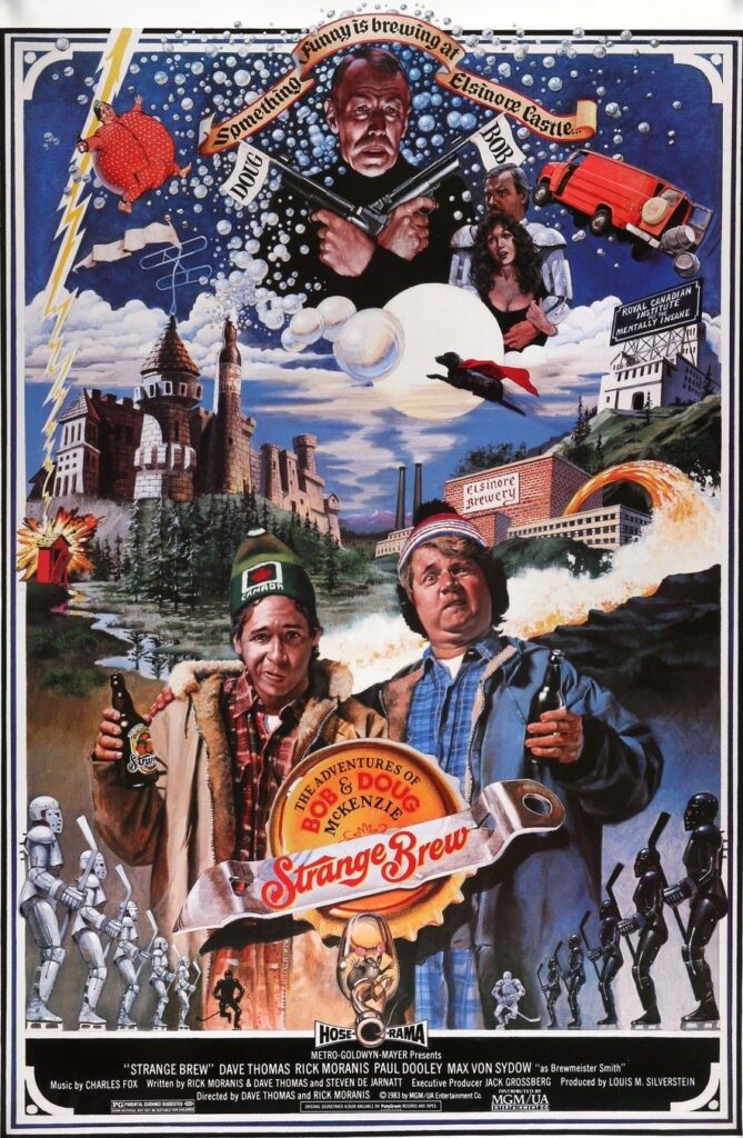 Strange Brew Poster. Dave Thomas and Rick Moranis. 